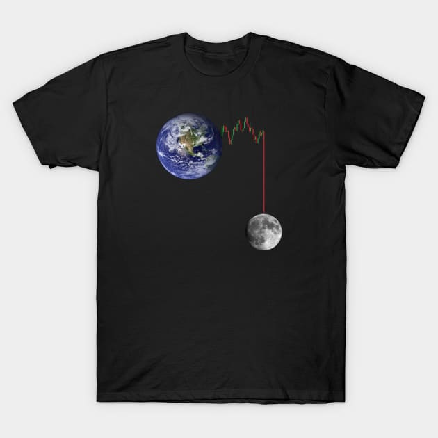 To the moon! T-Shirt by PaletteDesigns